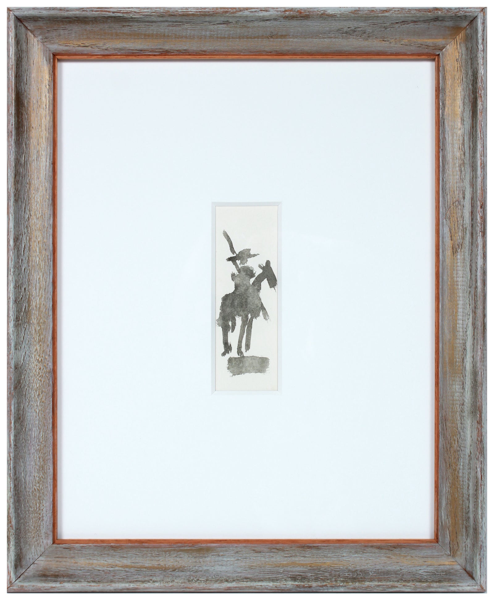 <i>The Picador</i> From <i>La Tauromaquia</i> <br>1959 Aquatint <br><br>#B1018