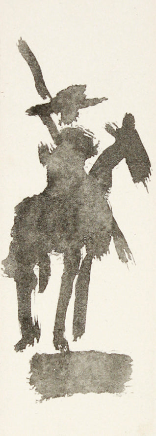 <i>The Picador</i> From <i>La Tauromaquia</i> <br>1959 Aquatint <br><br>#B1018