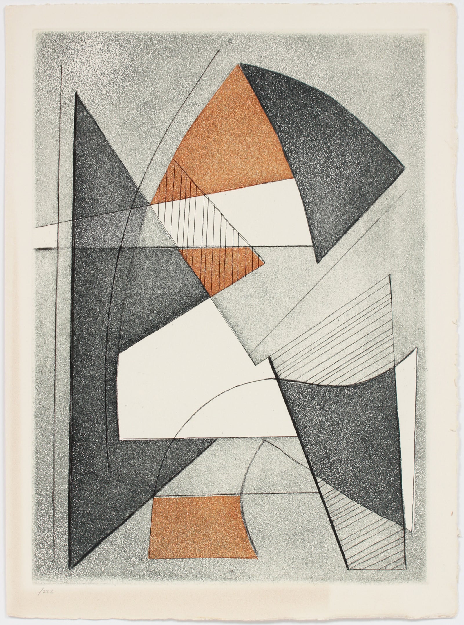 <i>Untitled Composition</i> <br>1962 Etching & Aquatint <br><br>#B1096