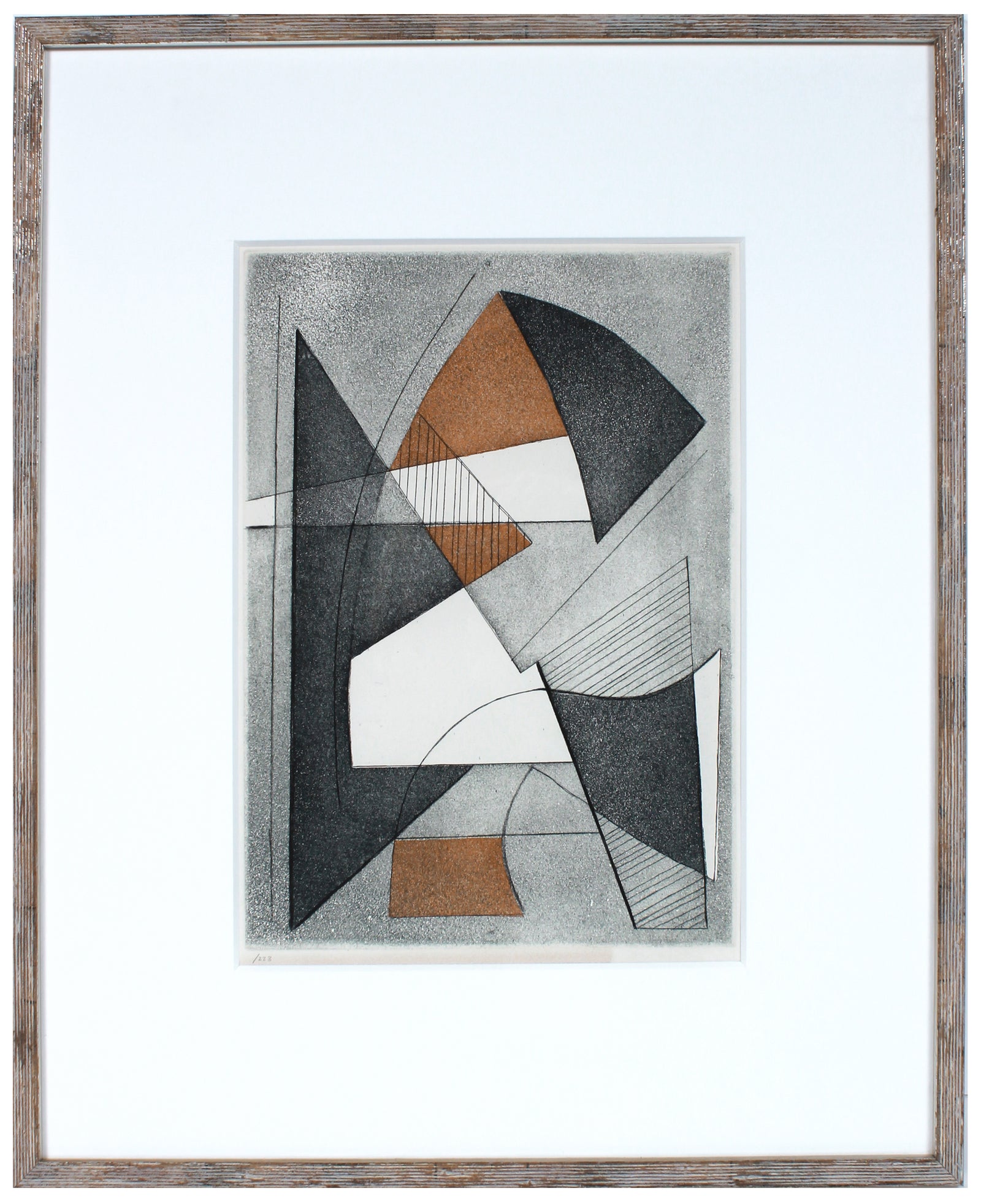 <i>Untitled Composition</i> <br>1962 Etching & Aquatint <br><br>#B1096