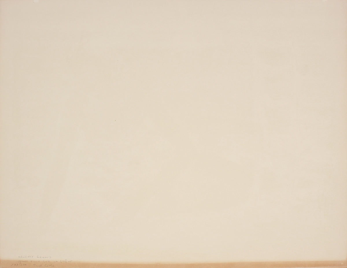 <i>Jeune fille sur la grêve (Young Girl on the Beach)</i> <br>1960 Lithograph <br><br>#B1104