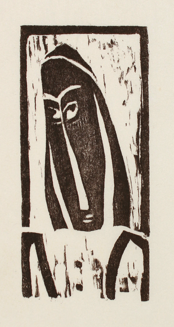 From <i>Primitives, Poems & Woodcuts</i> <br>1926 Wood Engraving <br><br>#B1110