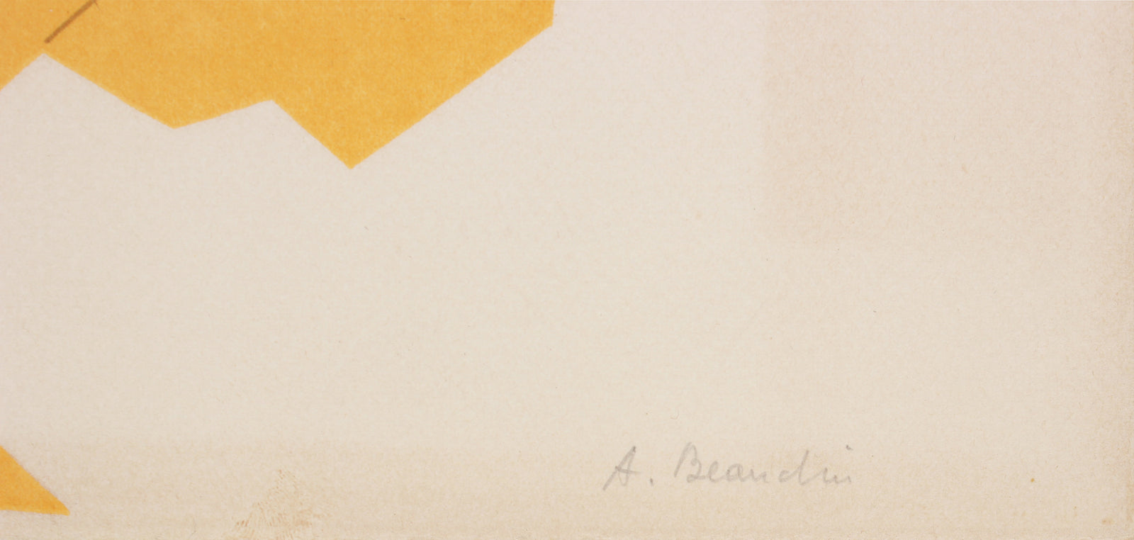 Dancing Woman with Trumpet <br>1967 Color Lithograph <br><br>#B1111