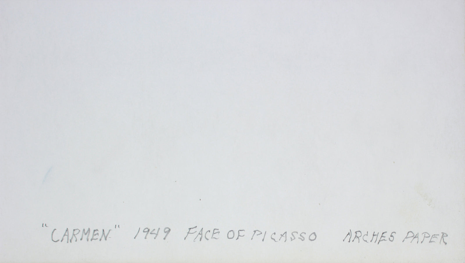 Self-Portrait from <i>Carmen</i> Series <br>1949 Engraving <br><br>#B1121