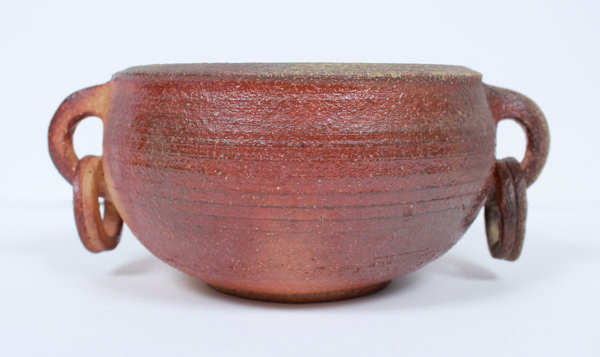 Stoneware Vessel with Handles &lt;br&gt;Late 20th Century &lt;br&gt;&lt;br&gt;#B1155