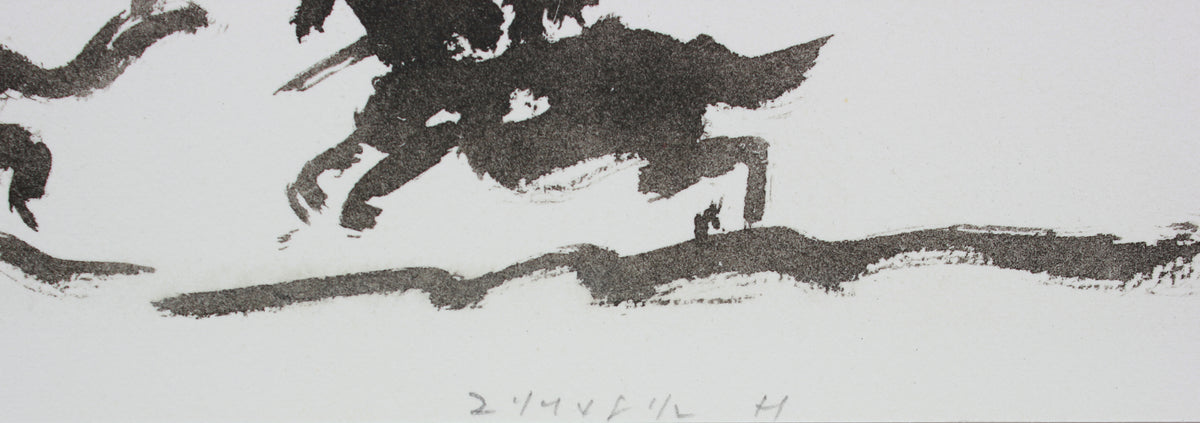 From <i>La Tauromaquia</i> <br>1959 Aquatint <br><br>#B1269