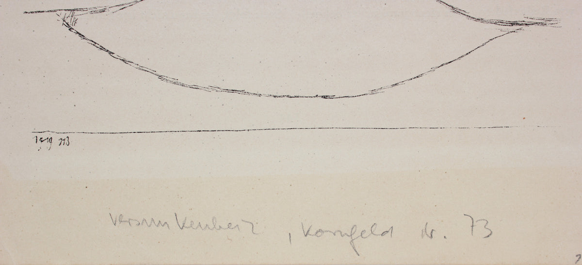 <i>Münchner Blätter für Dichtung und Graphite</i> <br>1967 Lithograph <br><br>#B1276