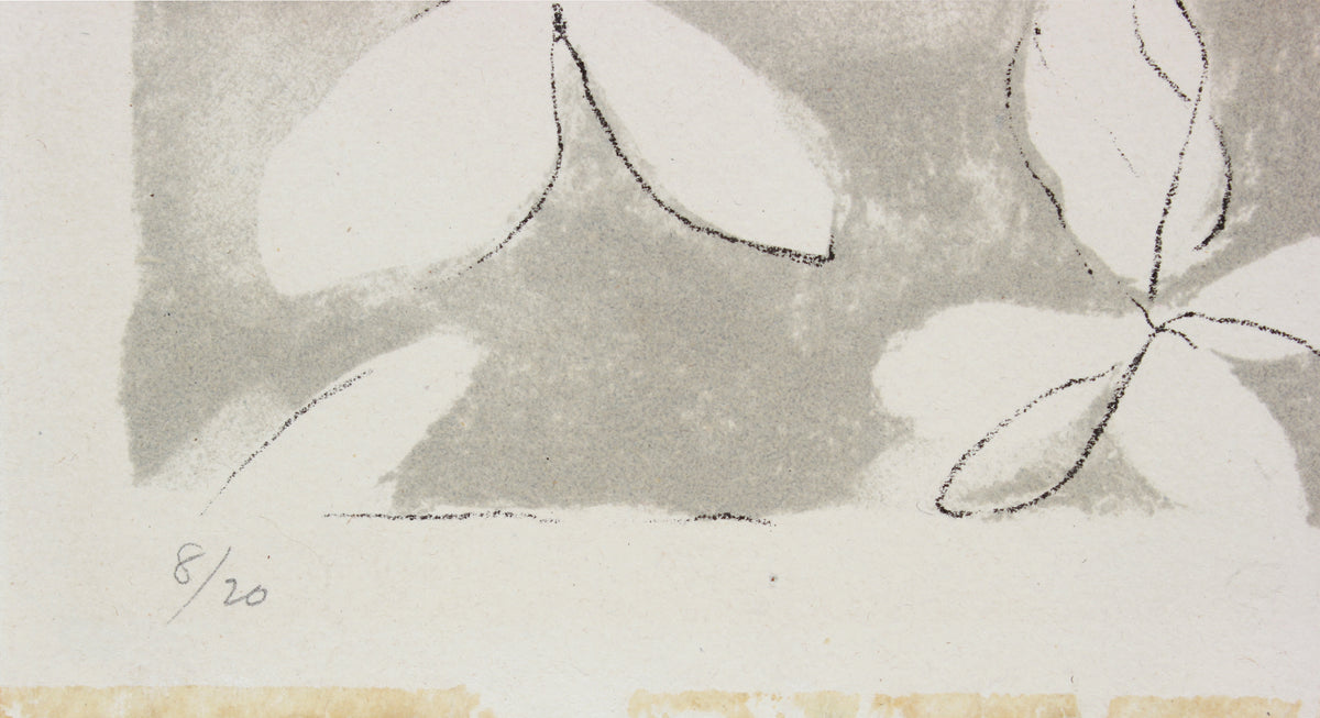 <i>Fleurs</i> From <i>Le tir à l'arc</i> <br>1960 Lithograph <br><br>#B1282