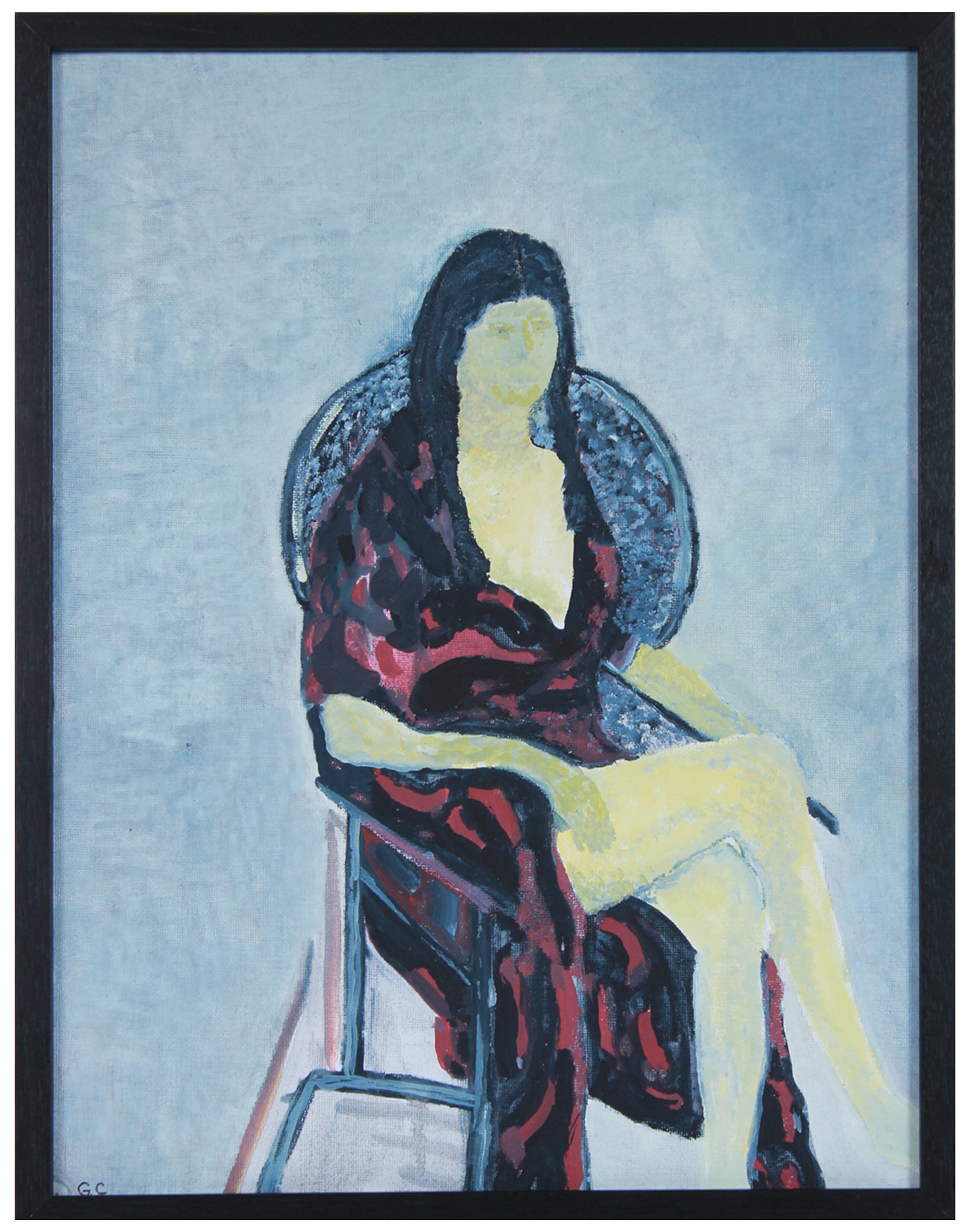 <i>Melina</i> <br>2020 Oil on Canvas Mounted to Board<br><br>#B1395