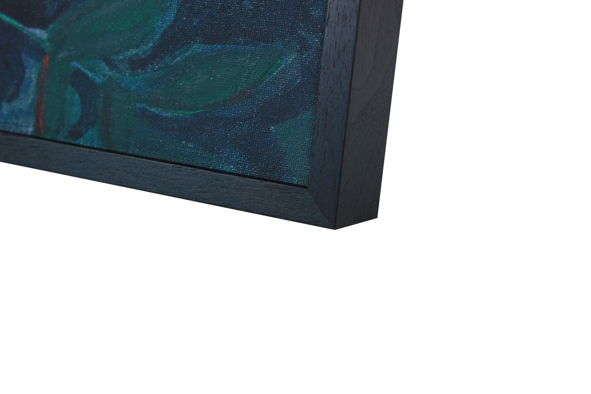 <i>Hibiscus</i> <br>2020 Oil on Canvas Mounted to Board<br><br>#B1400