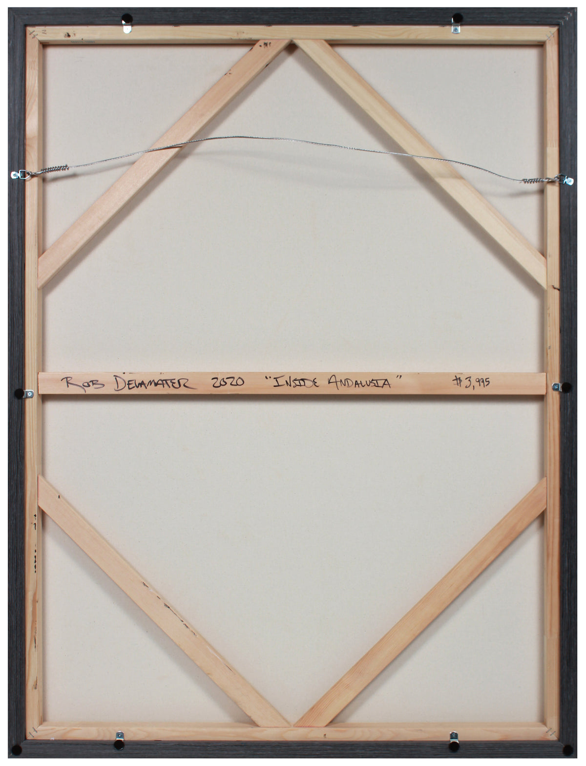 <i>Inside Andalusia</i> <br>2020 Oil <br><br>#B1458