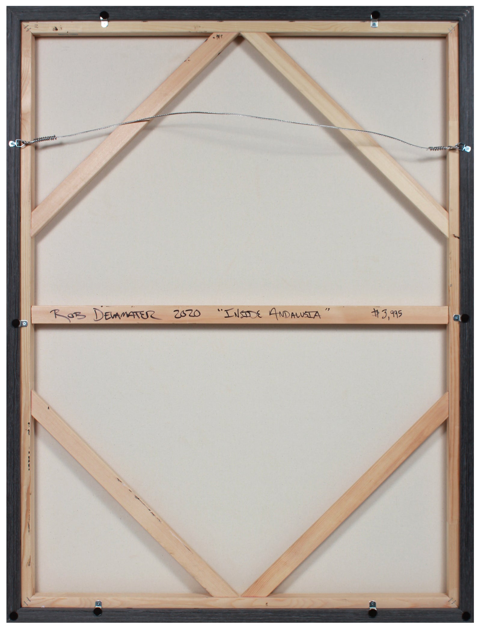 <i>Inside Andalusia</i> <br>2020 Oil <br><br>#B1458