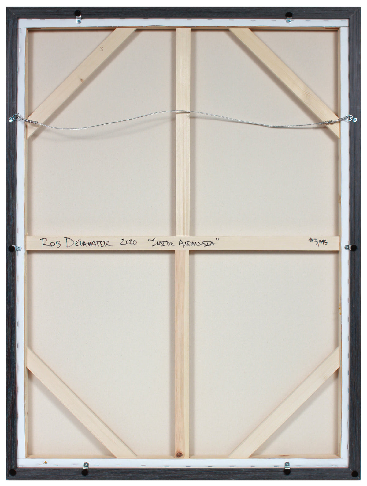 <i>Inside Andalusia</i> <br>2020 Oil <br><br>#B1463