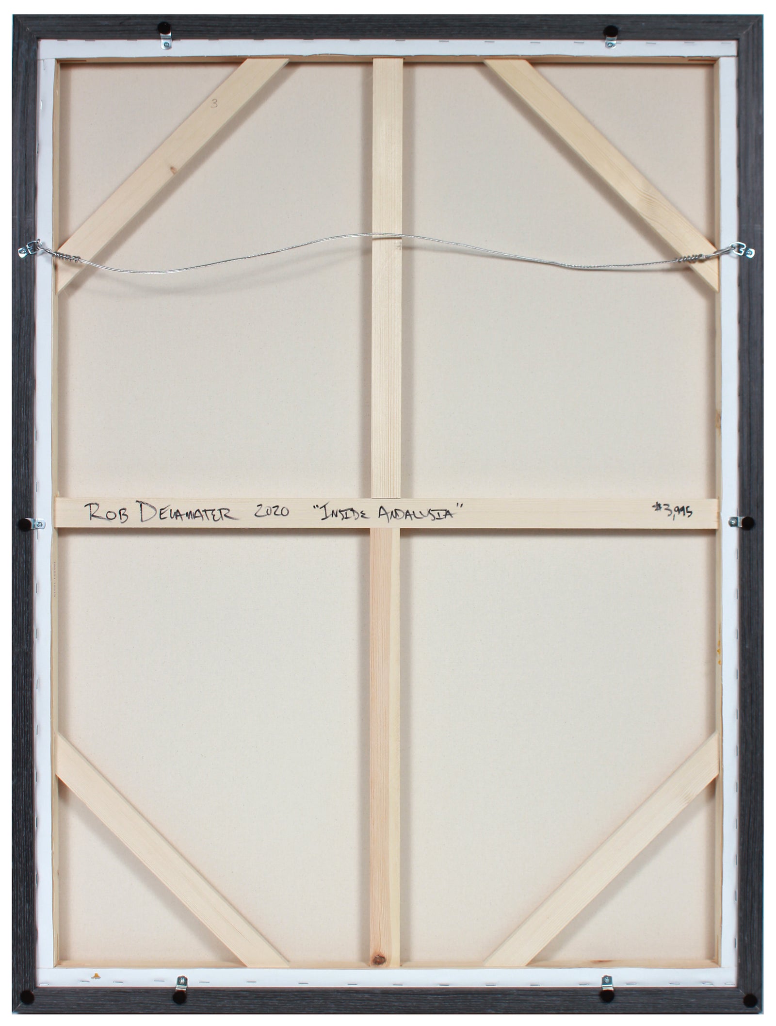 <i>Inside Andalusia</i> <br>2020 Oil <br><br>#B1463