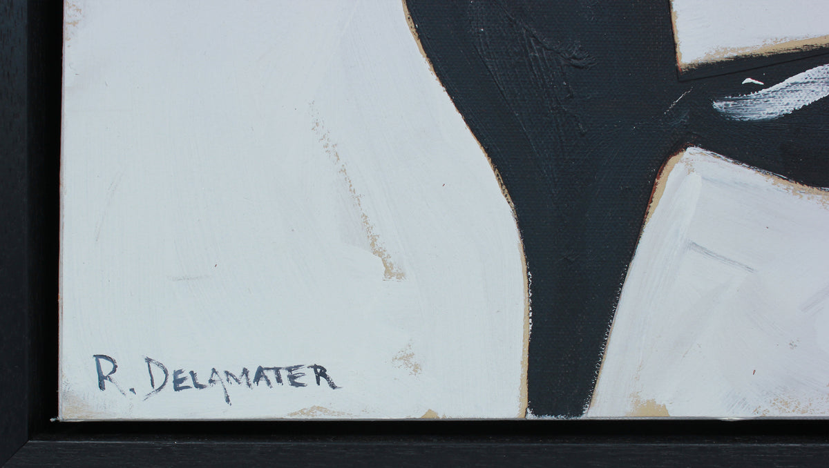 <i>Valparaiso</i> <br>2020 Oil & Collage<br><br>#B1466