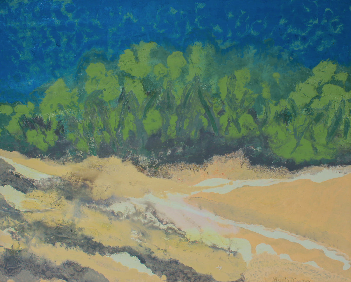 <i>La Saint-Jean or Midsummer </i><br>2020 Oil on Canvas <br><br>#B1523