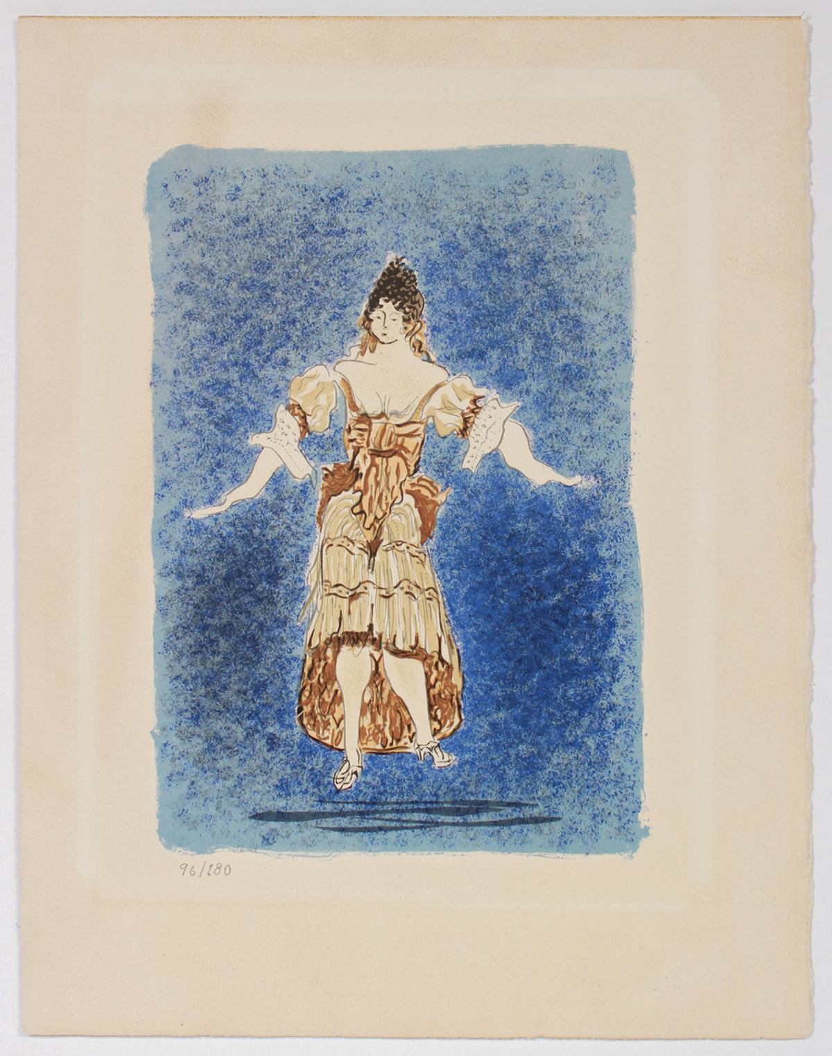 <i>Les fâcheux</i> <br>0960-63 Color Lithograph <br><br>#B1580