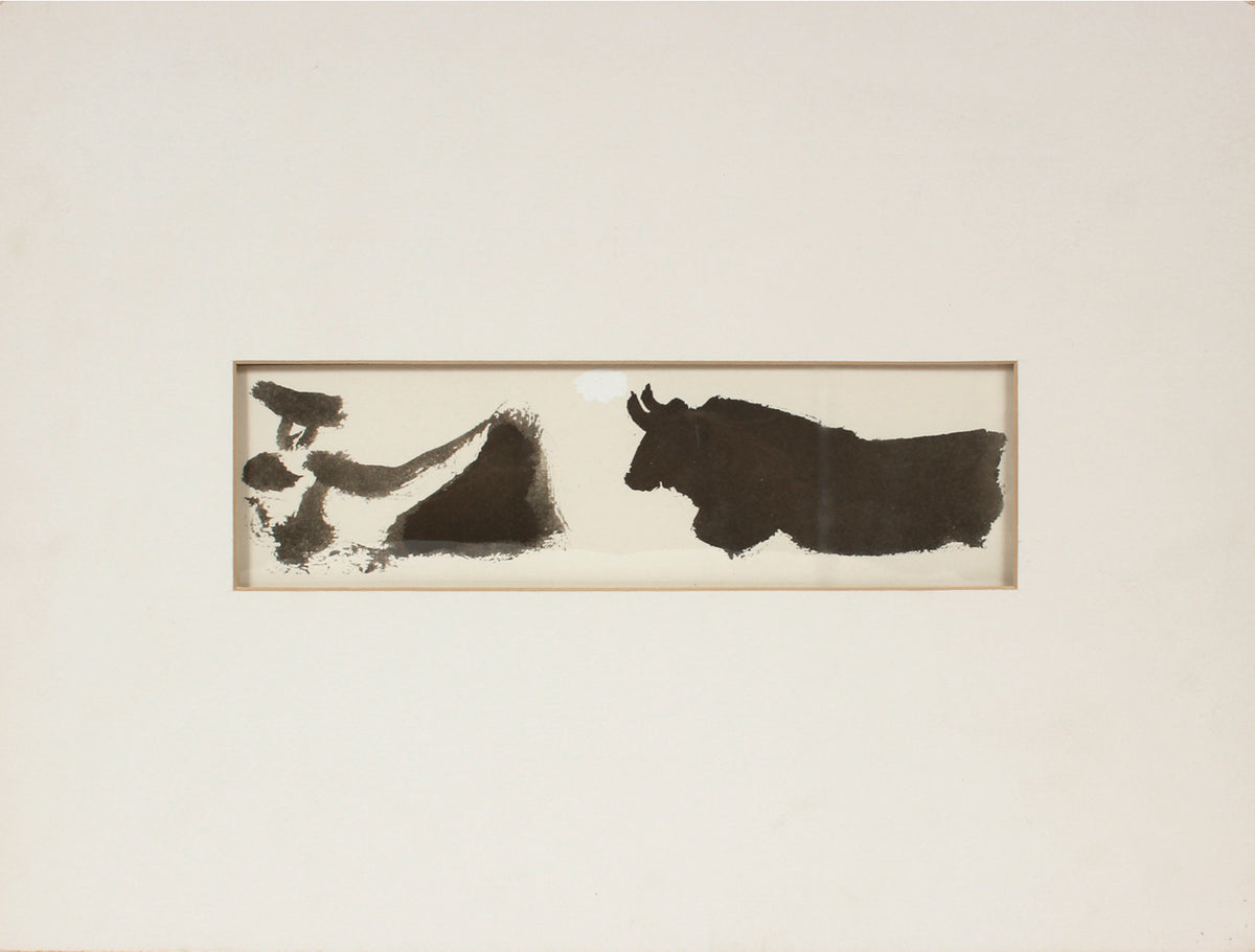 From <i>La Tauromaquia</i> <br>1959 Aquatint <br><br>#B1594