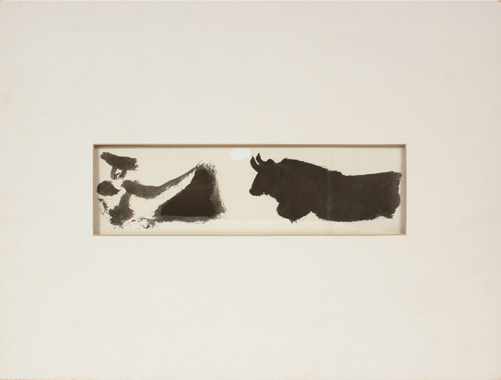 From <i>La Tauromaquia</i> <br>1959 Aquatint <br><br>#B1594