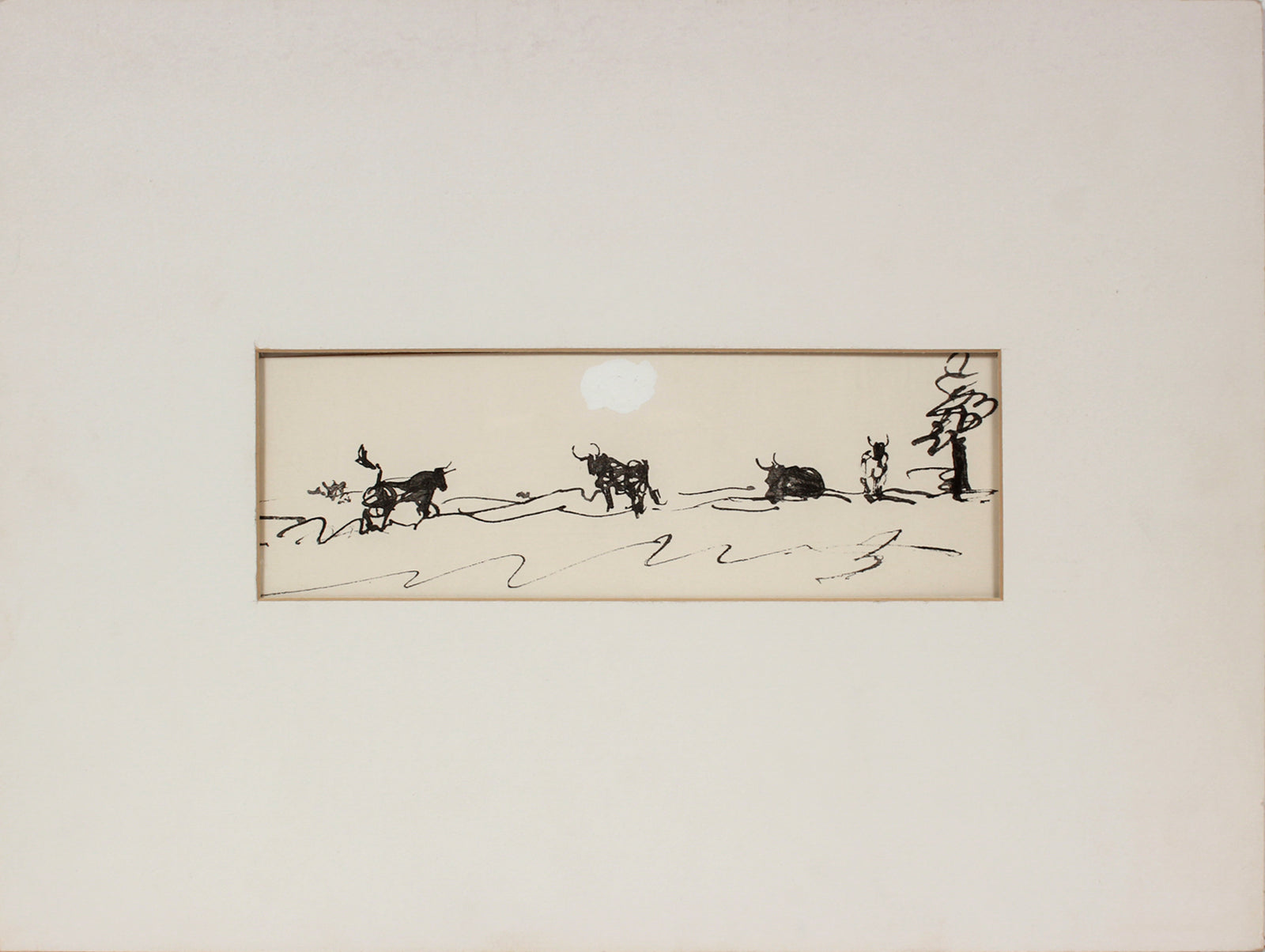 From <i>La Tauromaquia</i> <br>1959 Aquatint <br><br>#B1602