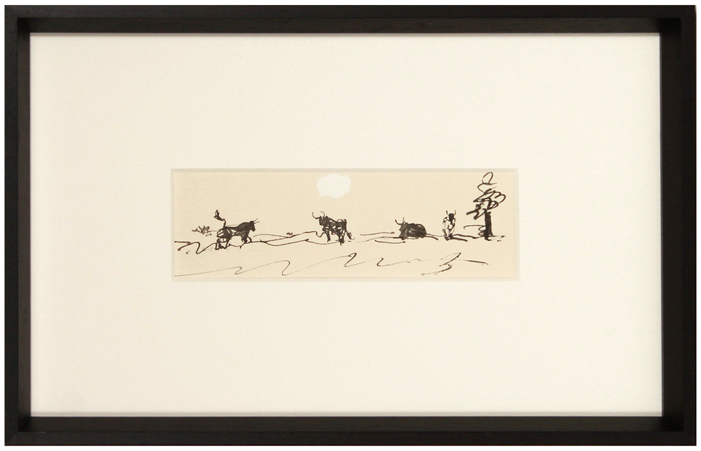 From <i>La Tauromaquia</i> <br>1959 Aquatint <br><br>#B1602