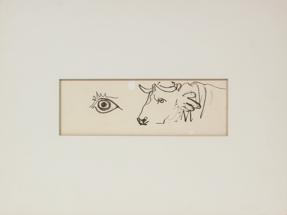 From <i>La Tauromaquia</i> <br>1959 Aquatint <br><br>#B1606