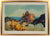 View of the Coast, Europe <br>1964 Watercolor <br><br>#B1989