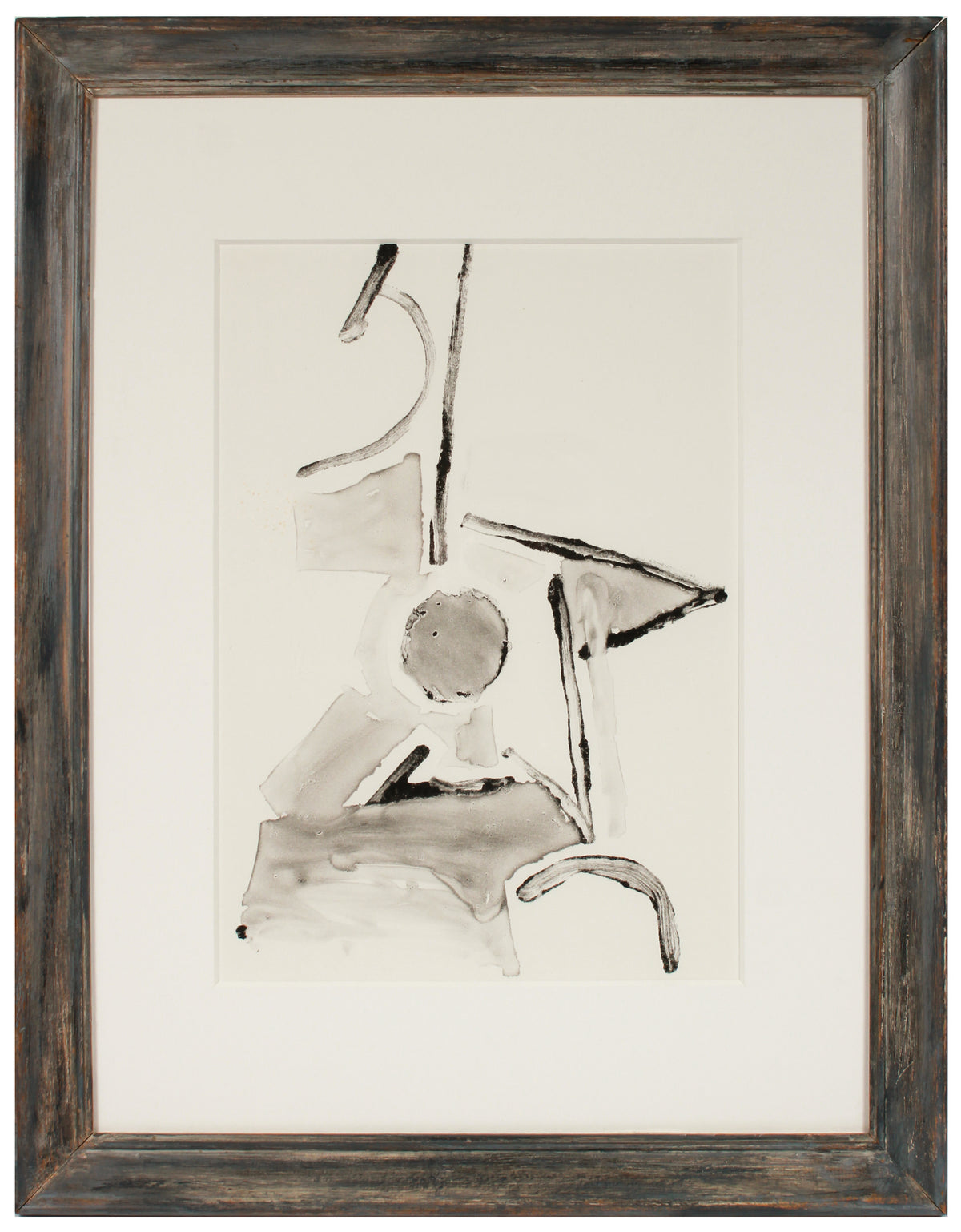 Gestural Geometric Abstract &lt;br&gt;20th Century Lithograph &lt;br&gt;&lt;br&gt;#B1991