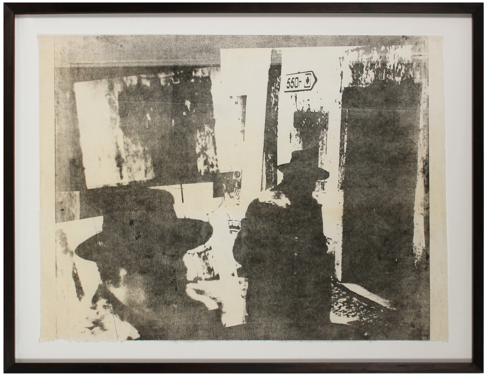 Men in Black Hats <br>20th Century Serigraph <br><br>#A0894