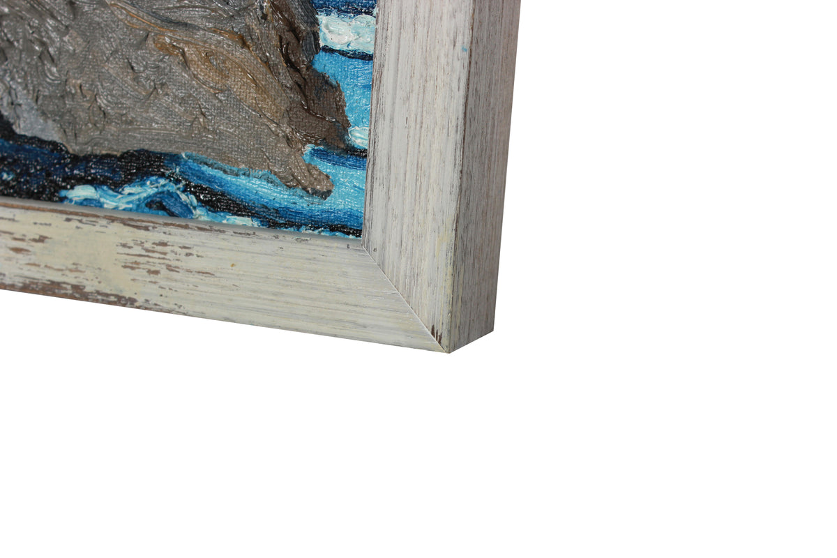 <i>The Rock</i> <br>2020 Oil on Canvas <br><br>#B2032