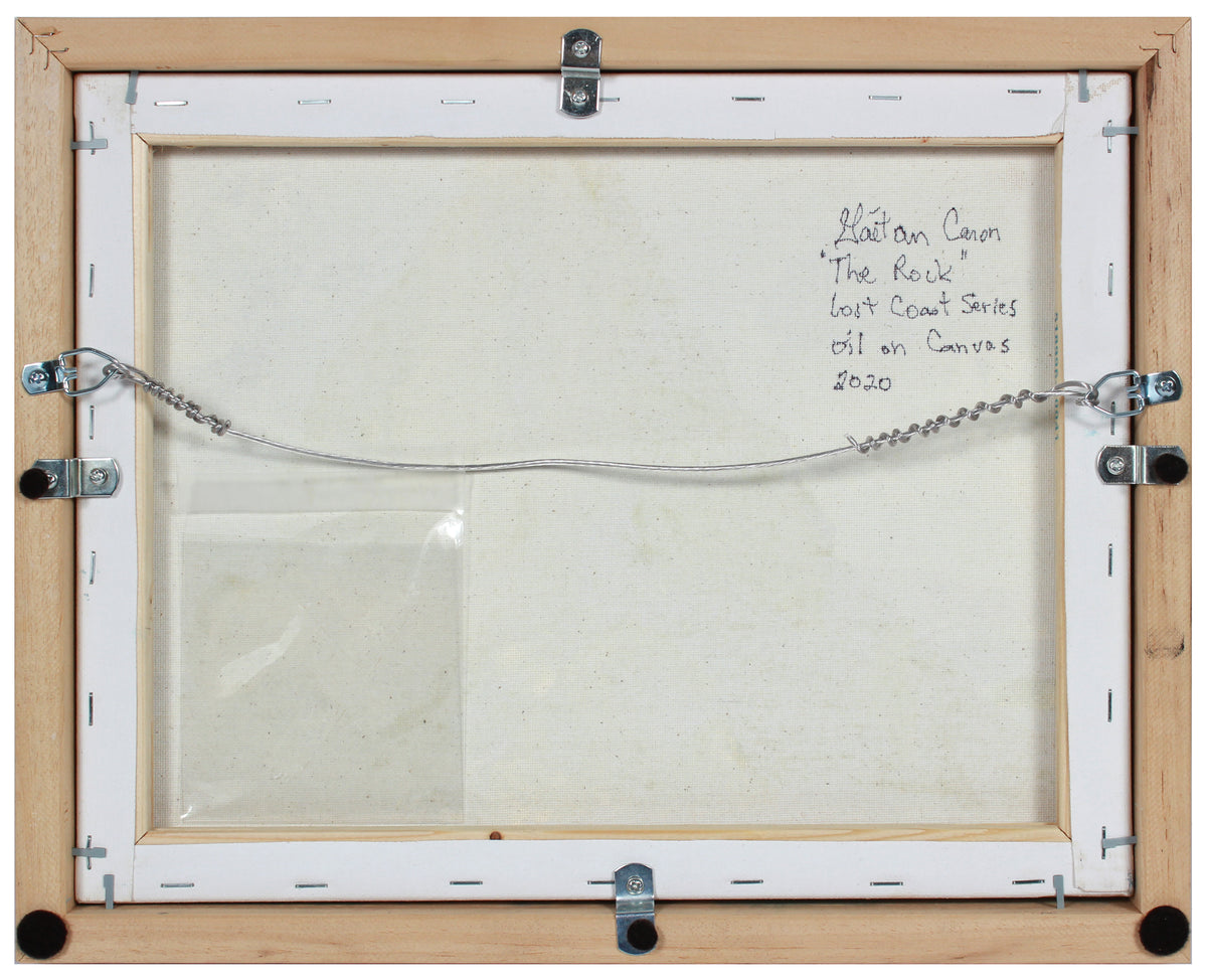 <i>The Rock</i> <br>2020 Oil on Canvas <br><br>#B2032