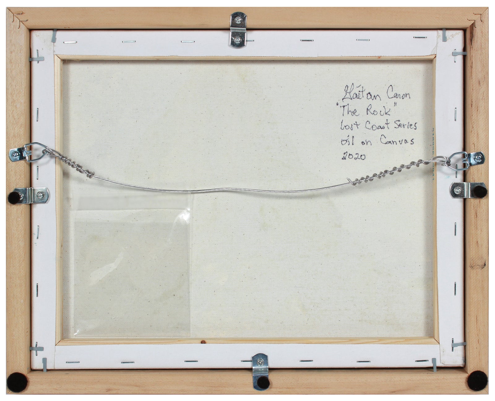 <i>The Rock</i> <br>2020 Oil on Canvas <br><br>#B2032