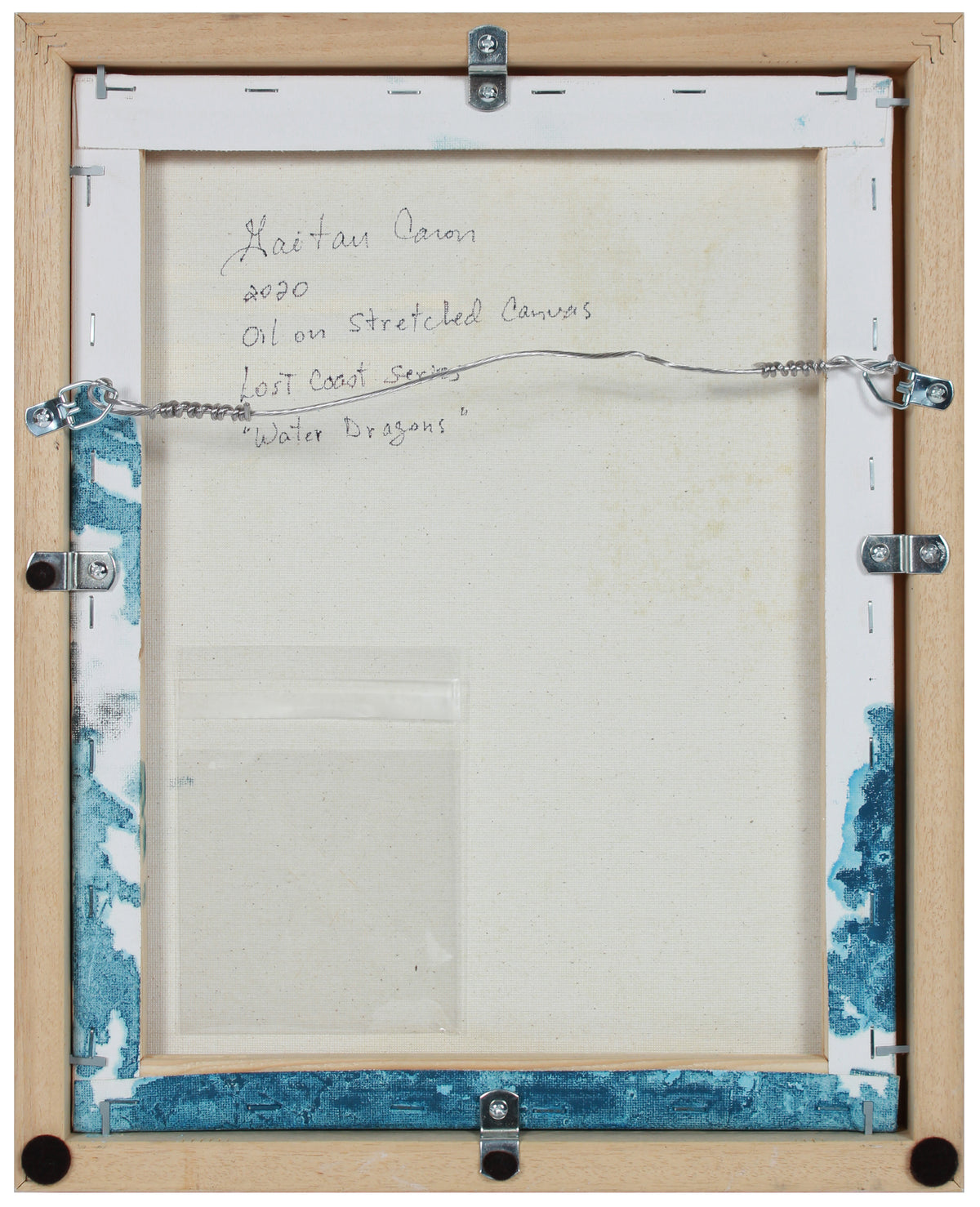 <i>Water Dragons</i> <br>2020 Oil on Canvas <br><br>#B2040