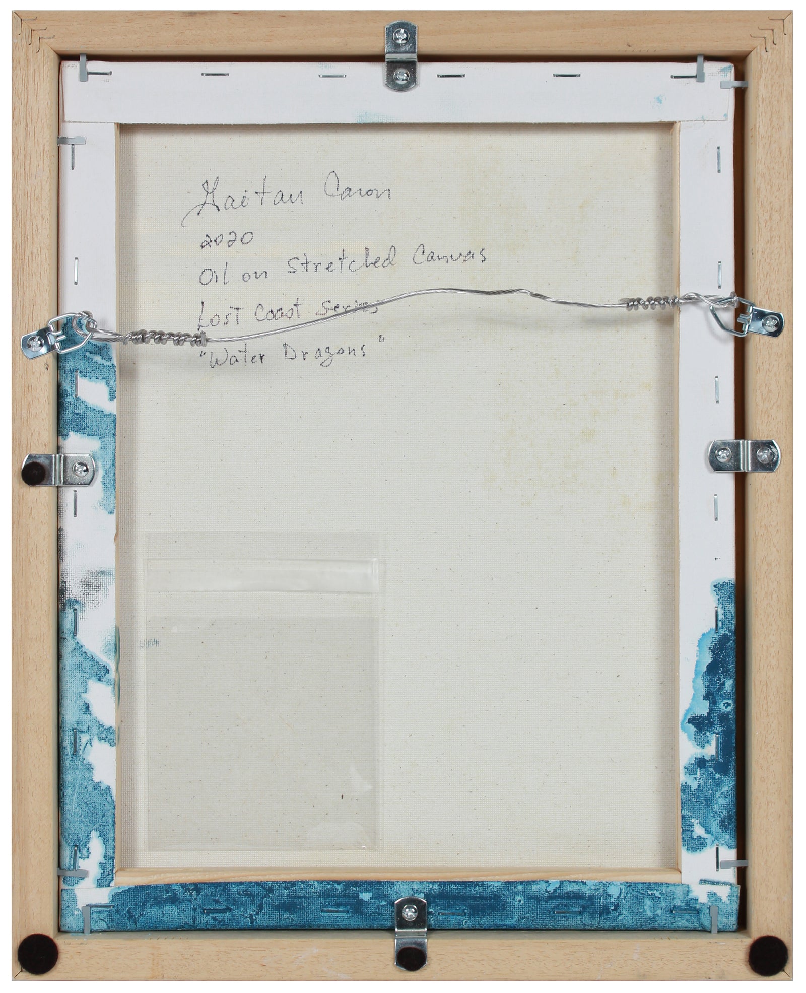 <i>Water Dragons</i> <br>2020 Oil on Canvas <br><br>#B2040