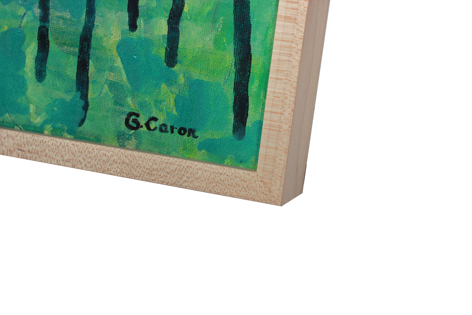 <i>Marchs Pond III, New Hampshire</i> <br>2019 Acrylic on Canvas<br><br>#B2046