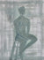 <i>Dog Wood - Seated Nude</i> <br>2020 Oil on Canvas Mounted to Board<br><br>#B2062