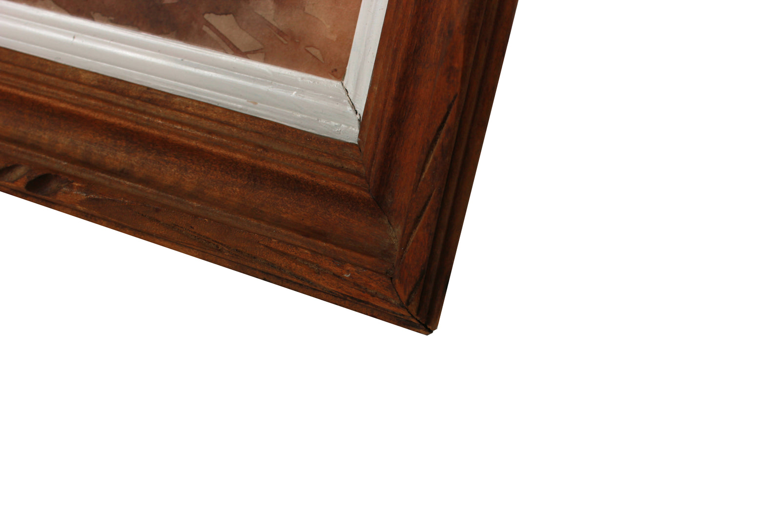 Three Part Fair Scene<br>Mid Century Watercolor<br><br>#B2141