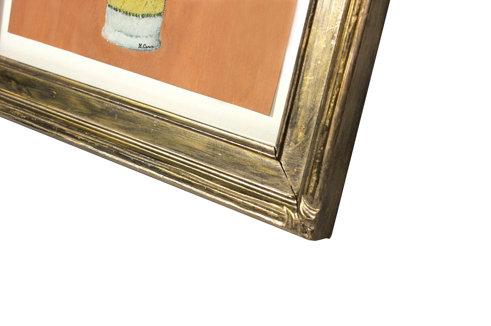 <i>Daffodils from the Land</i> <br>2012 Oil and Graphite on Canvas Paper<br><br>#B2145