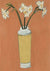 <i>Daffodils from the Land</i> <br>2012 Oil and Graphite on Canvas Paper<br><br>#B2145