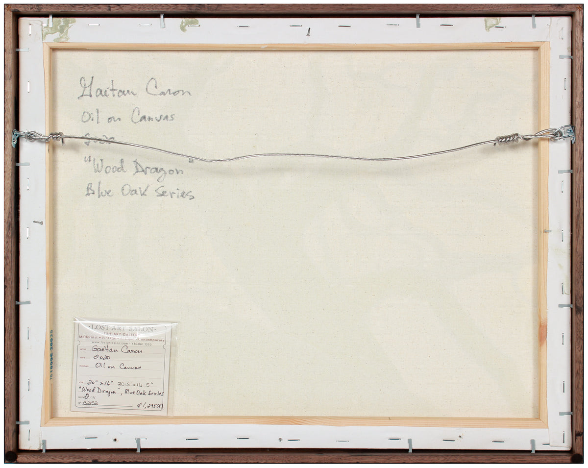 <i>Wood Dragon</i> <br>2020 Oil on Canvas<br><br>#B2152