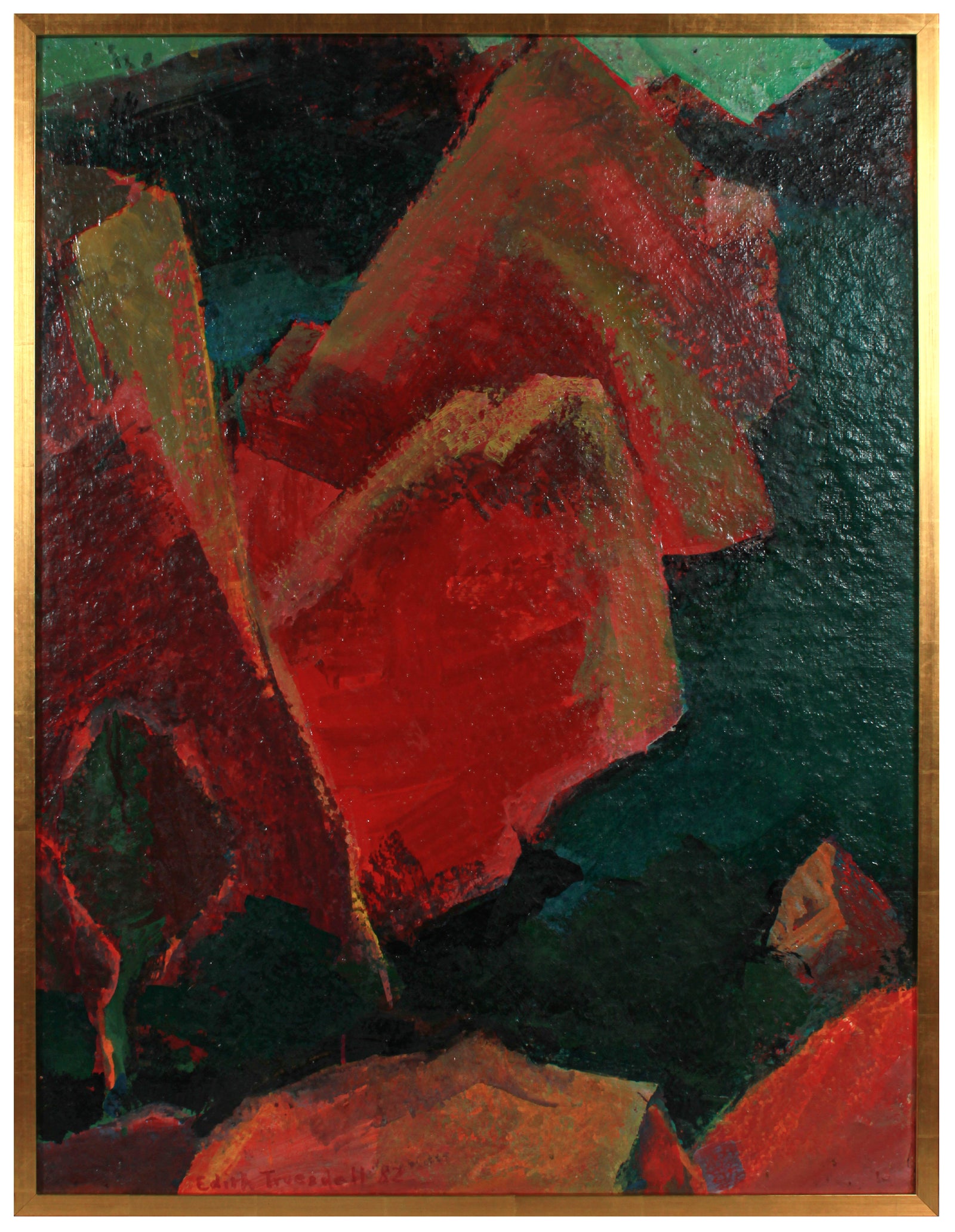 <i>Canyon Lake</i> <br>1982 Acrylic <br><br>#B2370