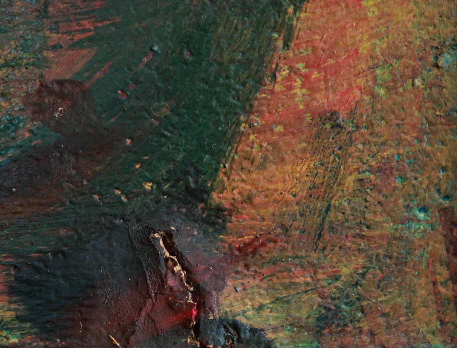 <i>New England Fall</i> <br>1982 Acrylic <br><br>#B2384