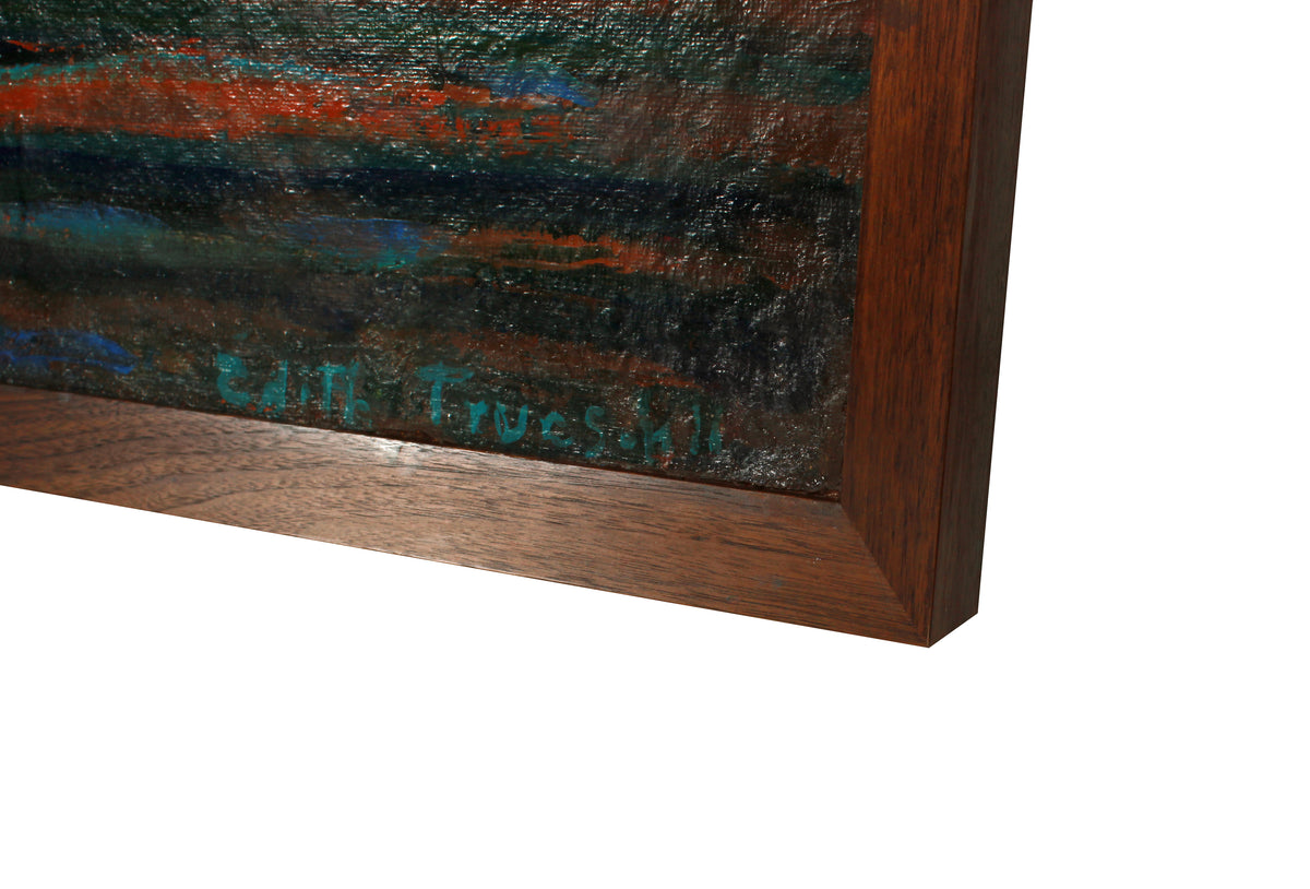 <i>Old World, New Land</i> <br>1985 Acrylic <br><br>#B2396