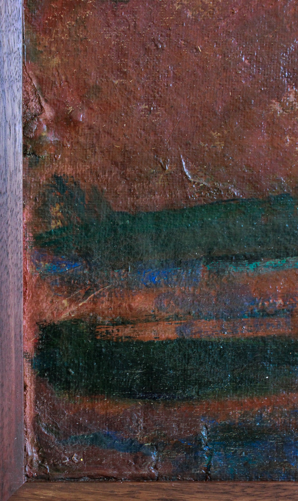 <i>Old World, New Land</i> <br>1985 Acrylic <br><br>#B2396