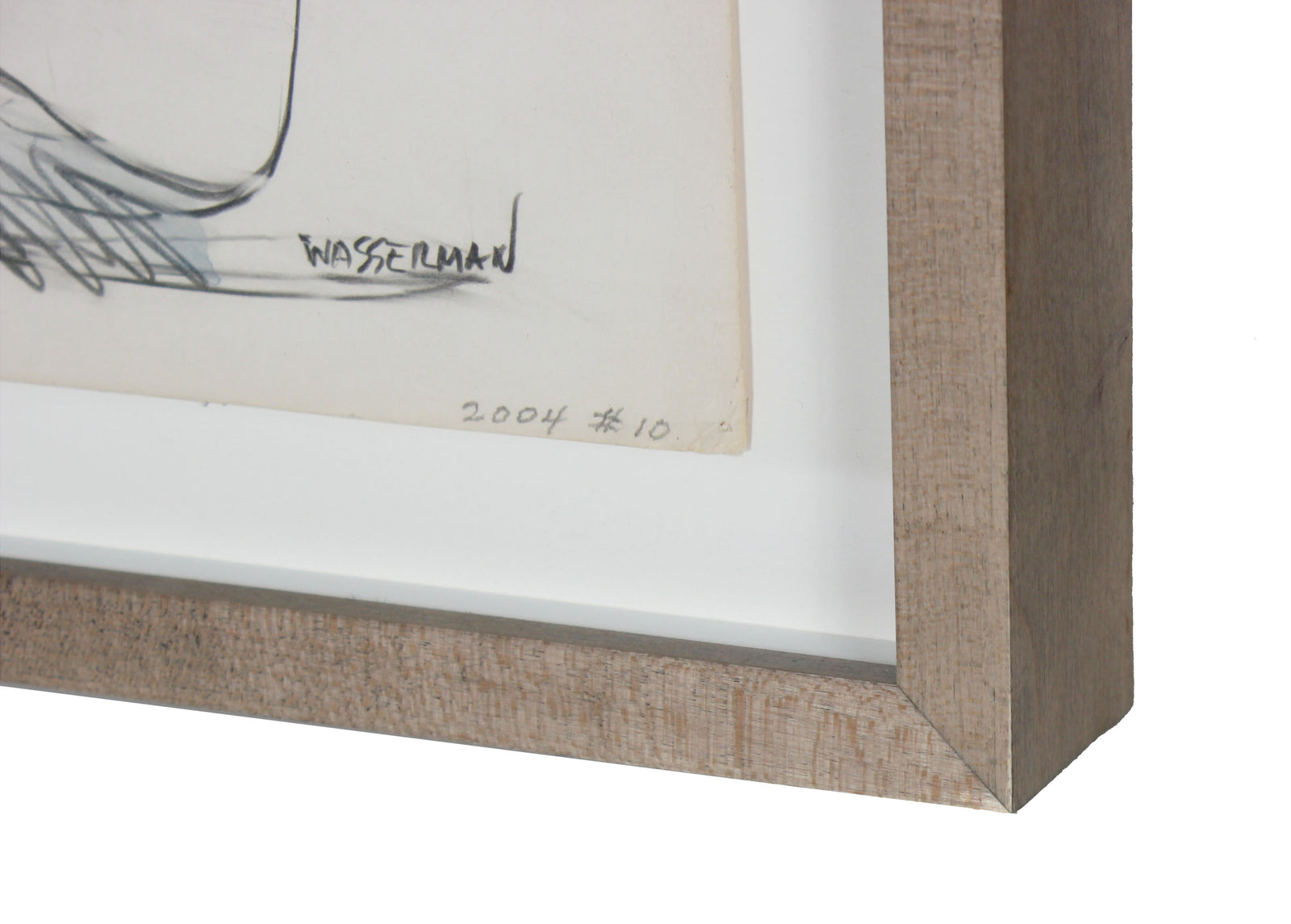 Cubist Family Scene <br>2004 Pastel & Graphite <br><br>#B2492