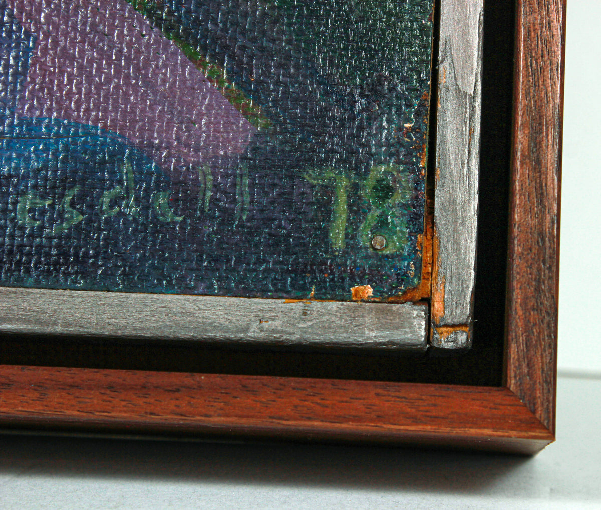 <i>Seashore Farm</i> <br>1978 Acrylic <br><br>#B2534