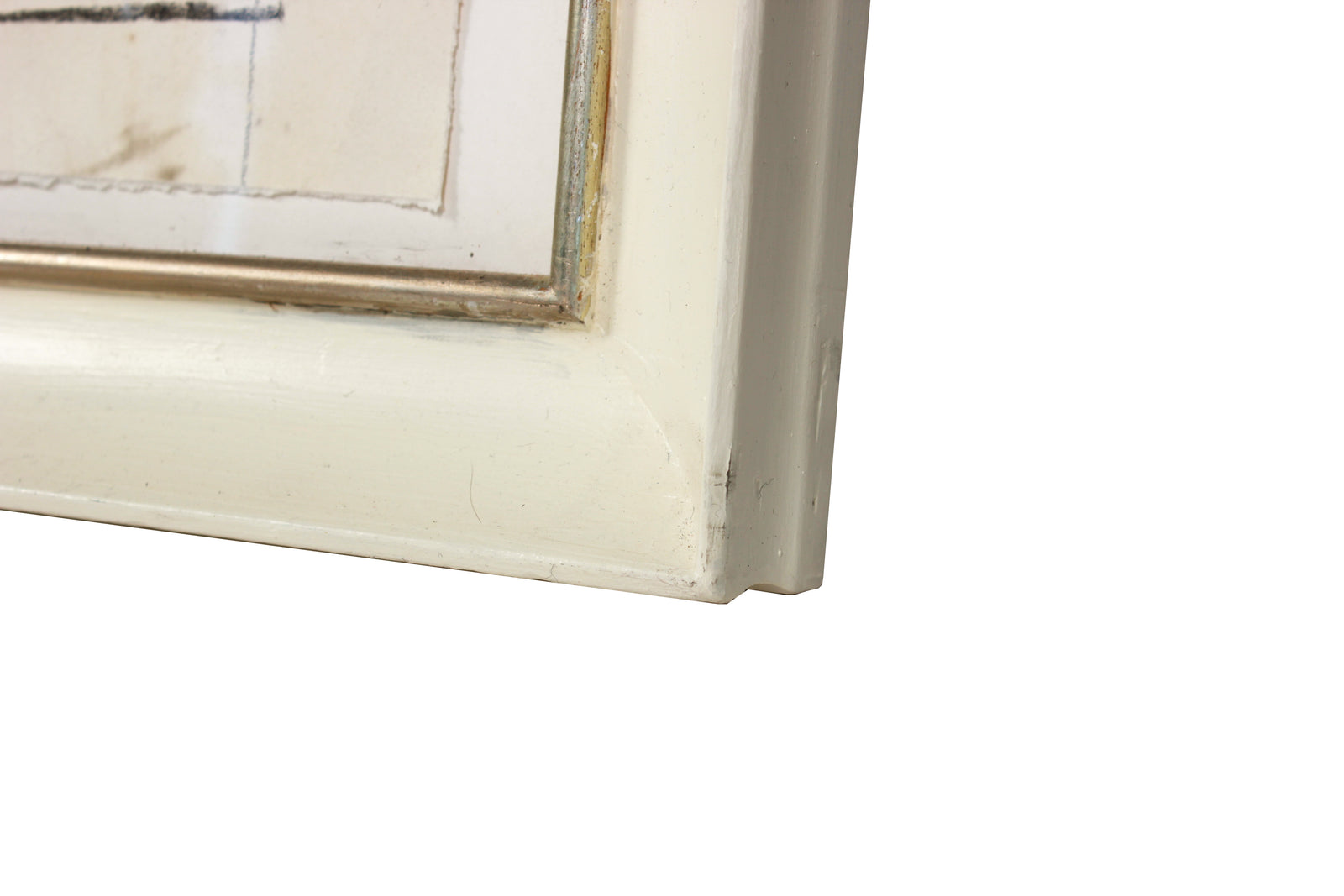 <i>Dress Shop Window</i> <br>20th Century Oil & Photo Transfer <br><br>#B2549