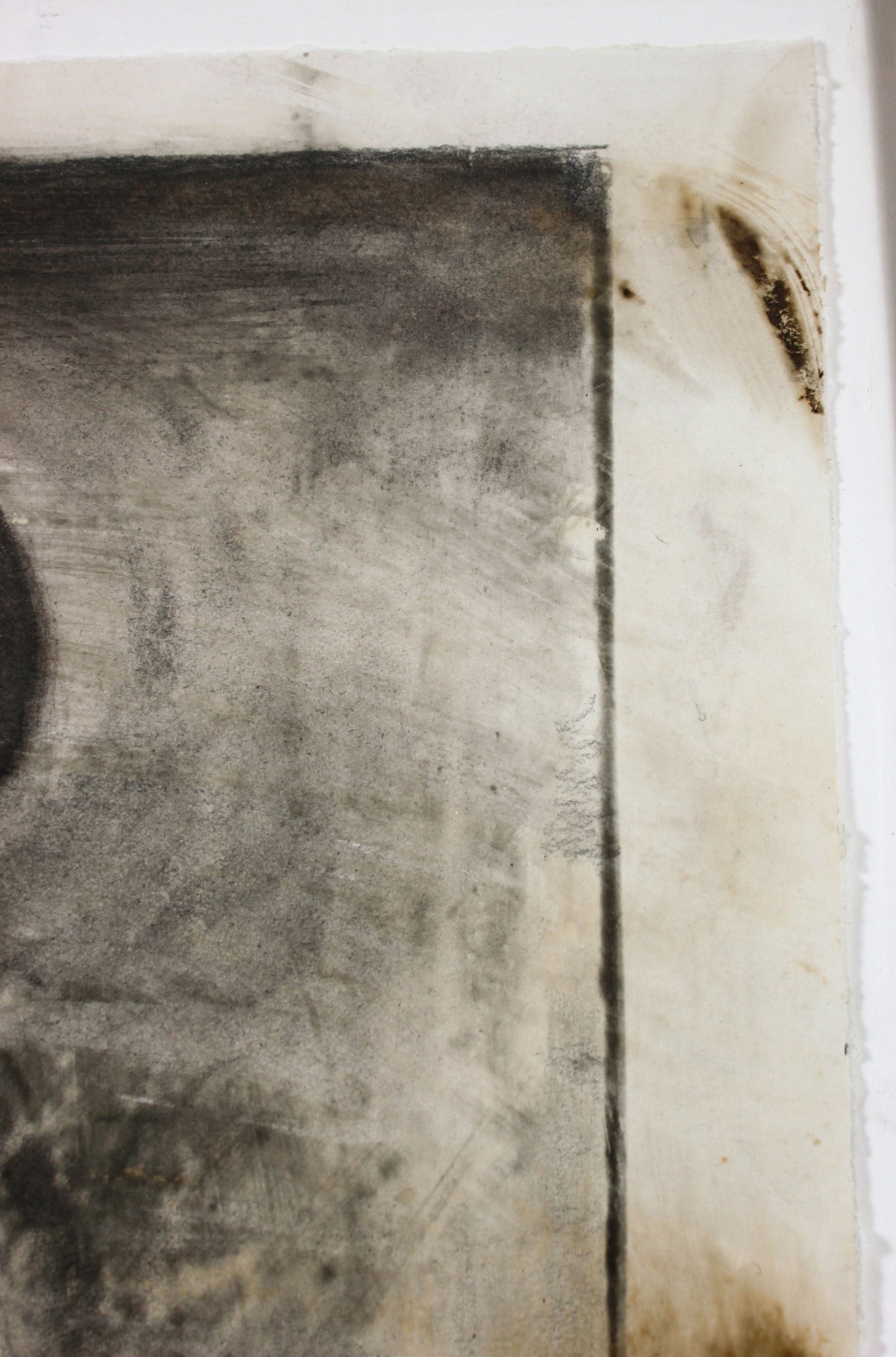 <i>Dress Shop Window</i> <br>20th Century Oil & Photo Transfer <br><br>#B2549