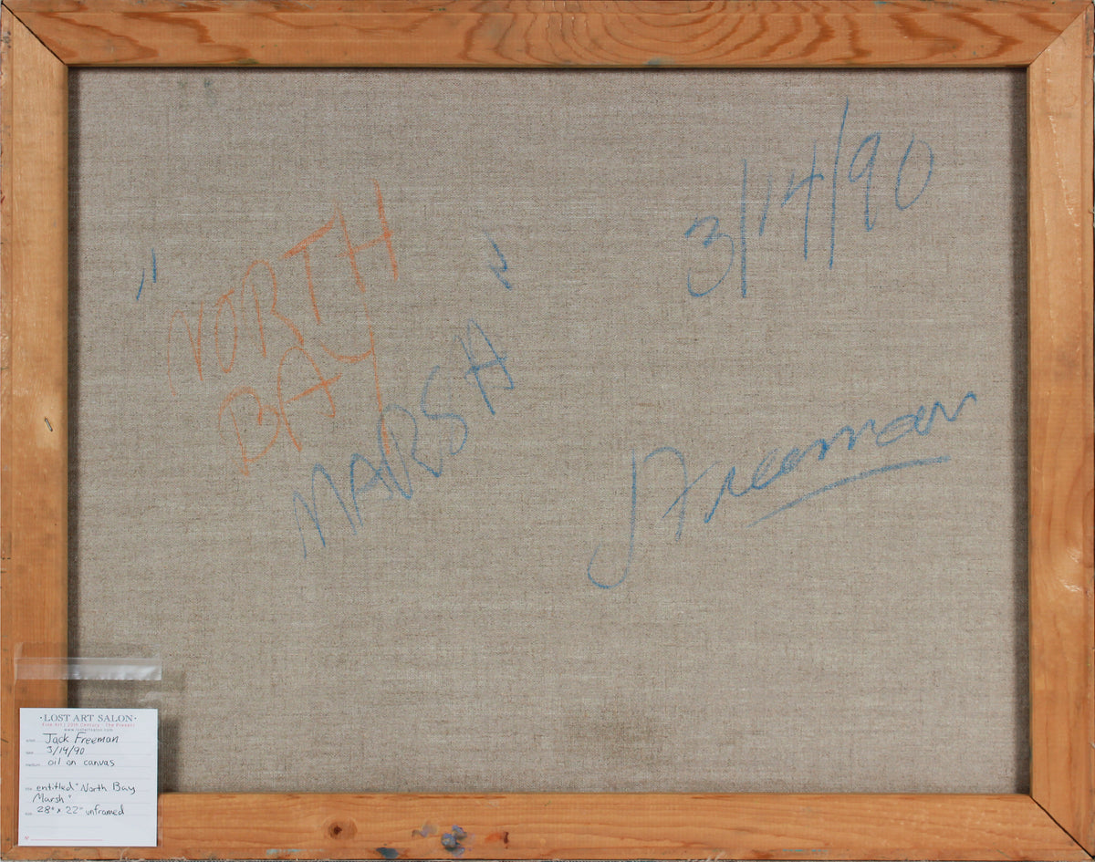 <i>North Bay Marsh</i> <br>1990 Oil <br><br>#B2586