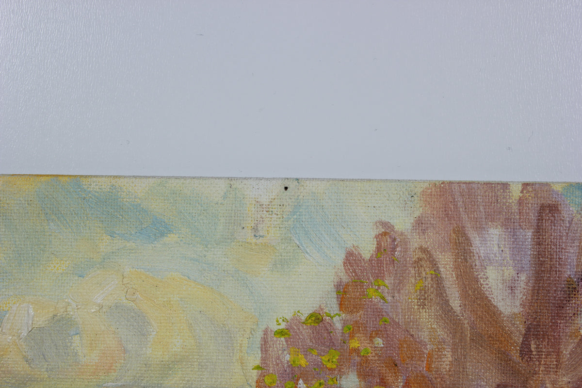 Desert Scrub Landscape <br>20th Century Oil <br><br>#B2614